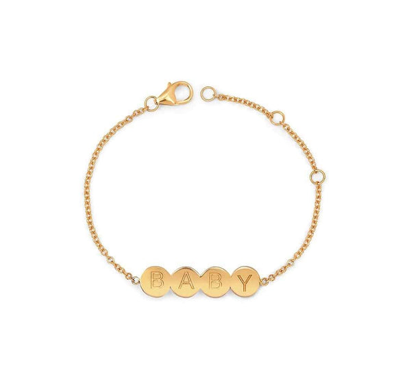 Kid’s Bubble Gold Bar Bracelet