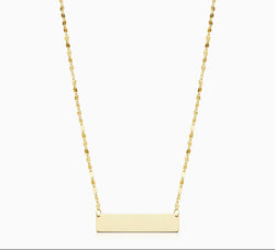 Valentino Mini Bar Necklace